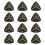 12 protecteurs d'angle triangle en avec accessoires 2