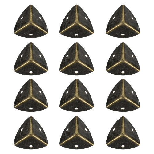 12 protecteurs d'angle triangle en avec accessoires 1