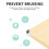 12 protecteurs d'angle triangle en avec accessoires 11