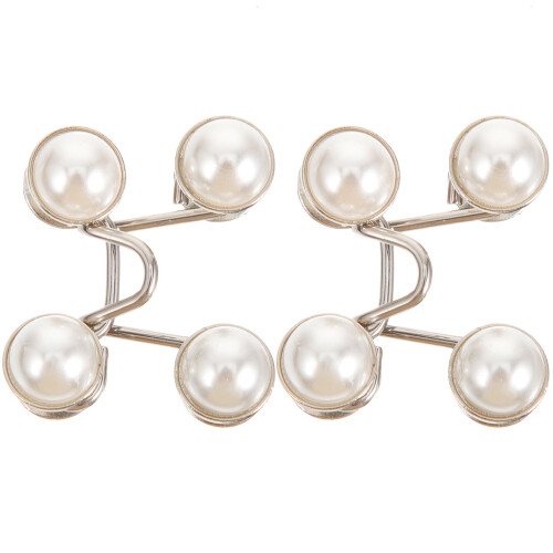 2 pièces de boucles ajustables pour pantalon, clip sans clou 1