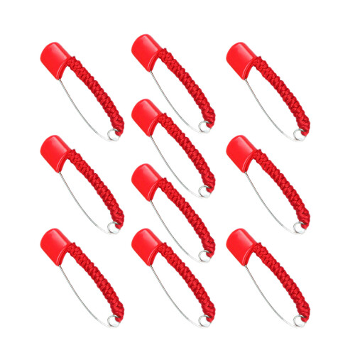 10 boutons-broches en tissu pour bébé, épingles décoratives ( ) 2
