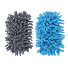 2 pièces d'effaceurs pour tableau en microfibre peluche blanche