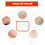 5 lingettes nylon douche, exfoliants 6