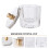2 Pcs Bead Organiser Storage Box Mini Nail Cup Art Liquid Container 2