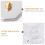 2 Pcs Bead Organiser Storage Box Mini Nail Cup Art Liquid Container 3