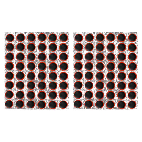 2pcs Portable Bicycle Inner Tube Patch Round Rubber Patches