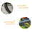 2pcs Portable Bicycle Inner Tube Patch Round Rubber Patches 8