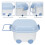 boîte de rangement multifonctionnelle pour objets jouets portable 10