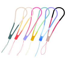 6St Silicone Telefoon Wrist Strap Sleutelhanger Handkoord