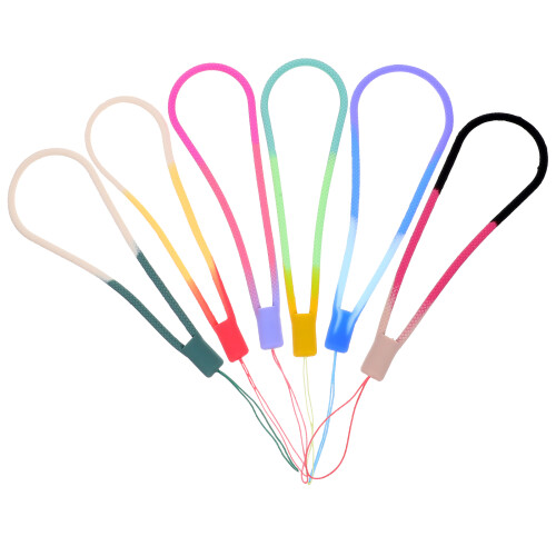 6St Silicone Telefoon Wrist Strap Sleutelhanger Handkoord 2