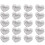 20pcs decorative picture clips photo clamps multi-function 5