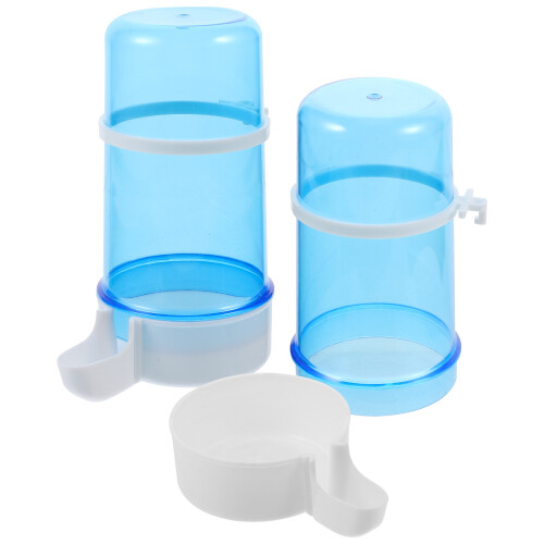 2pack Blue Pet Feeder For Small Cats 15.5*7.2cm