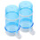 2pack Blue Pet Feeder For Small Cats 15.5*7.2cm 11