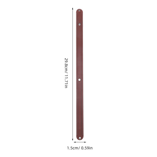 2 Pcs Drawer Glides Kitchen Parts Sliders Runners Replacement Brown 1