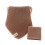 Hand Towels Waffle Cotton Square 1set Coffee 8
