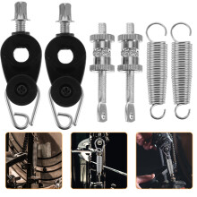2 Pcs Bass Drum Pedal Convenient Spring Assorted Color