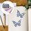 Raindrops 7.87" X 7.87" Scrap Book Background Craft Papers (10 Sheets) 3