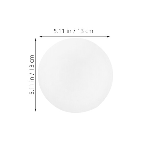 1000pcs White Leakproof Cap Liners for 13cm Drink Cups 1