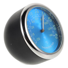 Car Visor Thermometer Blue 1pack 1.6x1.6x1.3in