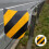 Reflective Road Marker Sticker for Highway Driveway Post 6