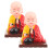 Shaking Head Buddha Statue Abs 2pcs 10