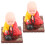Shaking Head Buddha Statue Abs 2pcs 3
