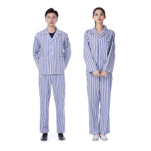 1 Set Pajamas Adults Cotton Long Sleeve For Home