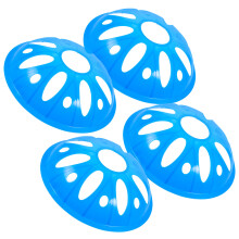 Football Training Cones Blue 4pcs 7.86x7.86x0.08in