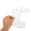 acrylic scissor holder stand for salon tools combs clips organizer 4