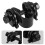 Stable Fixation Seatpost Clamp For Cyclists In Black 2pcs 11