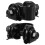 Stable Fixation Seatpost Clamp For Cyclists In Black 2pcs 7