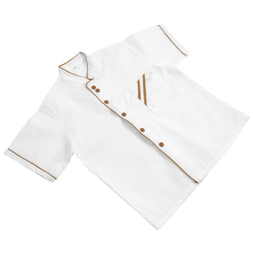 Apron For Men Restaurant Uniform Food L White