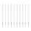 50pcs disposable lip liner brushes with plastic handle and nylon bristles 9