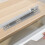 2 Pcs Bottom Mounted Drawer Slides Replacement Parts Silver 8