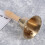 Copper Rattle Bell with Wooden Handle 8cm Dinner Call Service 4