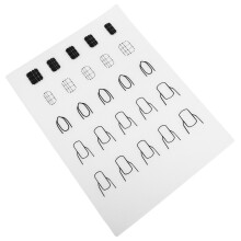 Silicone Nail Practice Mat for Nail Art Training