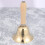 Copper Rattle Bell with Wooden Handle 8cm Dinner Call Service 7