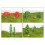 Arbre Miniature Vert Simulation Décoration Jardin Intérieur 3
