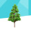 Arbre Miniature Vert Simulation Décoration Jardin Intérieur 4