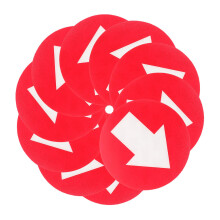 20 Pcs Reflective Trail Markings Direction Signs Outdoor Stickers