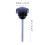Raindrops 10 Pcs M5x60 Hole Screw Grips Clamping Knobs (Black) 2