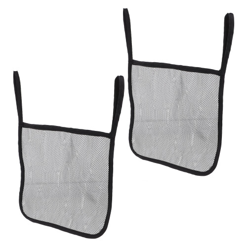 Stroller Organiser Bag Simple Design Mesh For Pushchair 2pcs