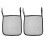 Stroller Organiser Bag Simple Design Mesh For Pushchair 2pcs 11