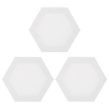 15pcs plastic mixing plates, color pigment trays, white paint pallets