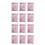 12pcs Bubble Envelope Pink Material Waterproof For Storing 4