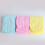 2 Pcs Confinement Hat Face Washing Headbands Lady 4