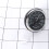 Universal Car Dashboard Clock Air Outlet Thermometer Luminous 7