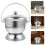 One Set Unisex Portable Chamber Pot With Lid 3