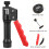 Grip Clay Gun Polymer Extruder Squeeze Tool Clamp Cake Accessories 8