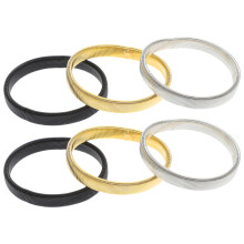 6Pcs Shirt Cuffs For Men Metal Sleeve Garters Holders